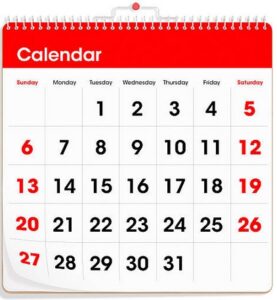 PSC Calendar Events